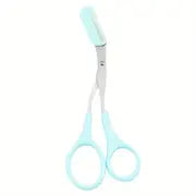 Ensemble de ciseaux et peigne à sourcils